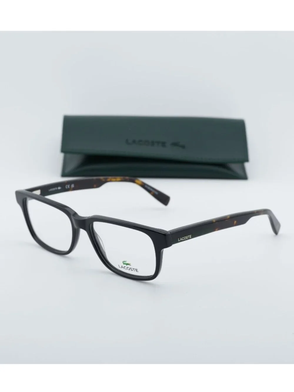 Lacoste L2910 001 Women Rectangle Eyeglasses 55mm - Black
